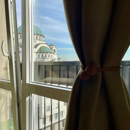 公寓 Vintage Delight Vracar Hram Sv Save 贝尔格莱德